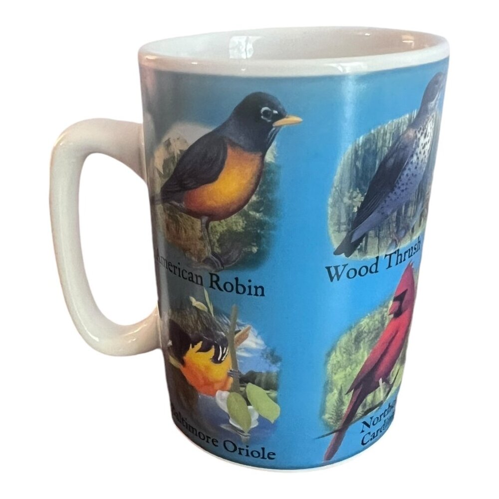 North America Song Birds Musical Coffee Cup Mug By Big Mouth Plays 8 Bird Songs